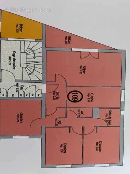 Appartement 80 m² à Audincourt  - photo 8