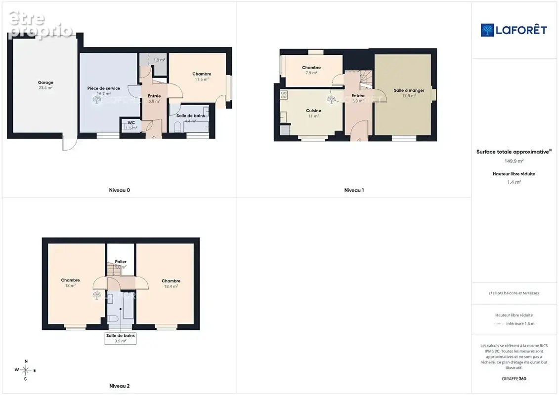 Maison Lesconil 6 pièce(s) 100, 76 m2 - photo 20