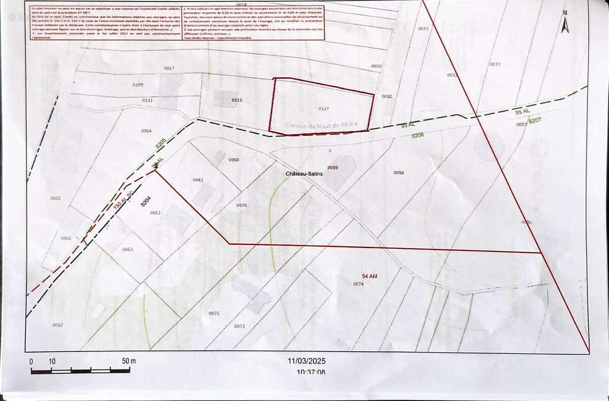 Terrain à CHATEAU-SALINS