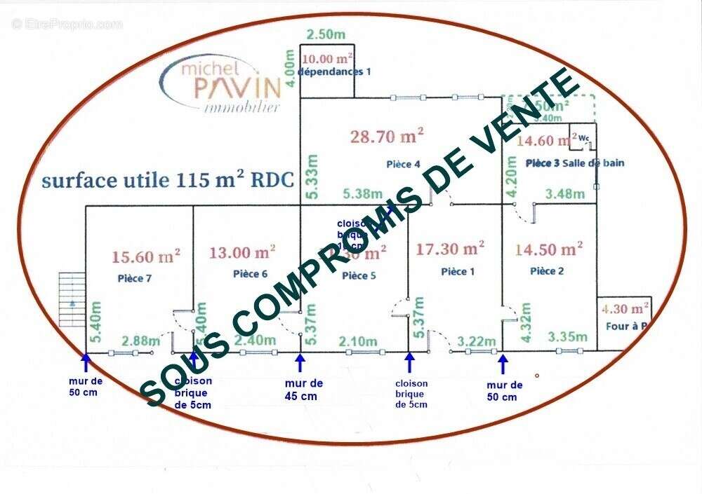 Maison à LA GUERCHE-SUR-L&#039;AUBOIS