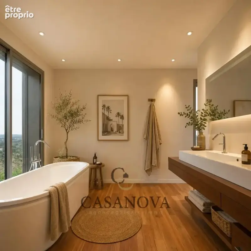 Villa d'architecte de plain-pied avec piscine et vue panoramique à Castelnau-le-Lez - photo 11