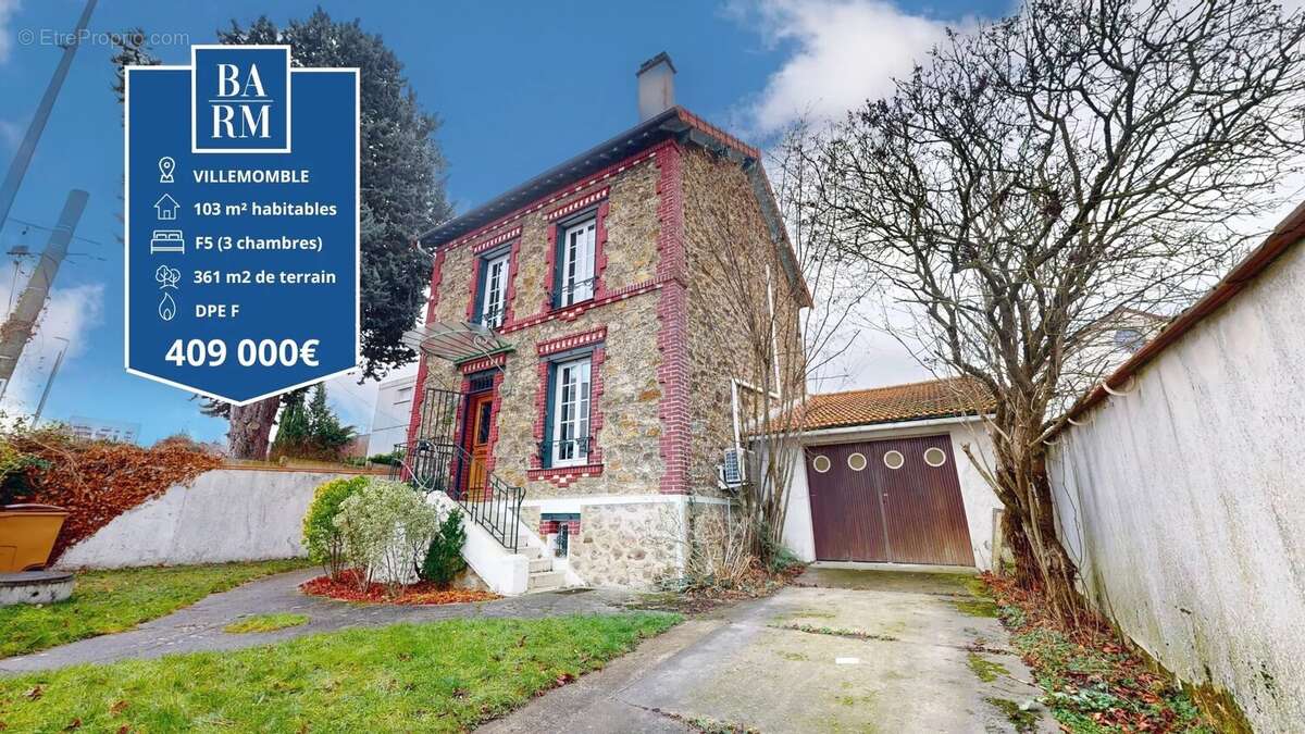 Maison à VILLEMOMBLE