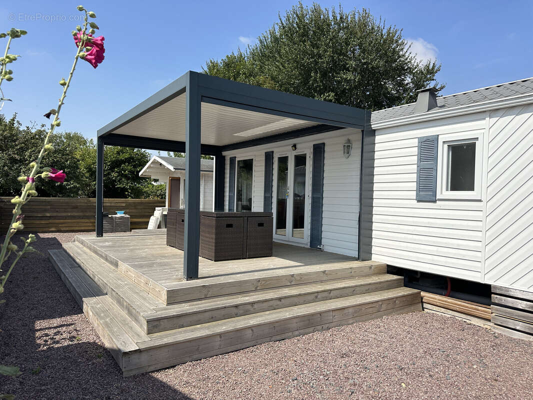 Mobil-home hermanville-sur -mer - photo 4