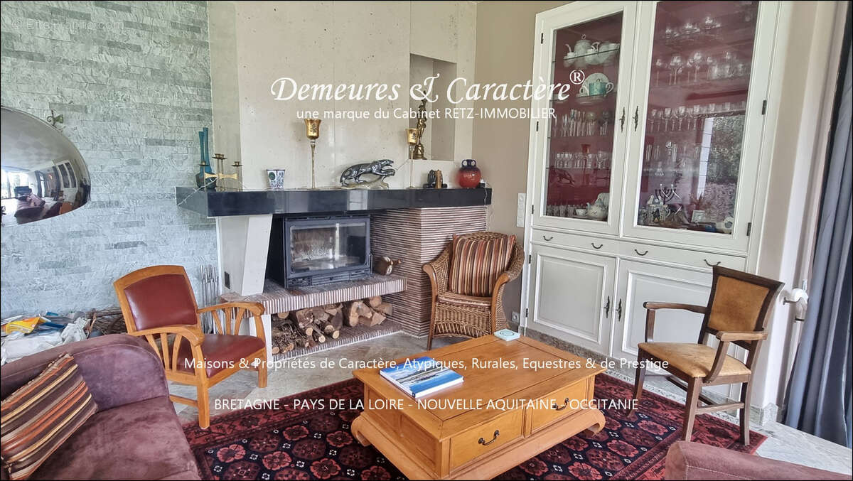 Grande demeure bourgeoise centre bourg, dépendances, accès rivière - photo 13