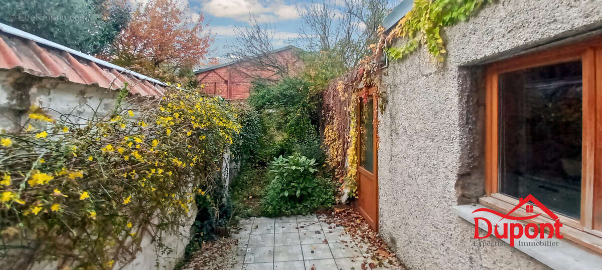Terrasse -jardin - Maison à VALENCIENNES
