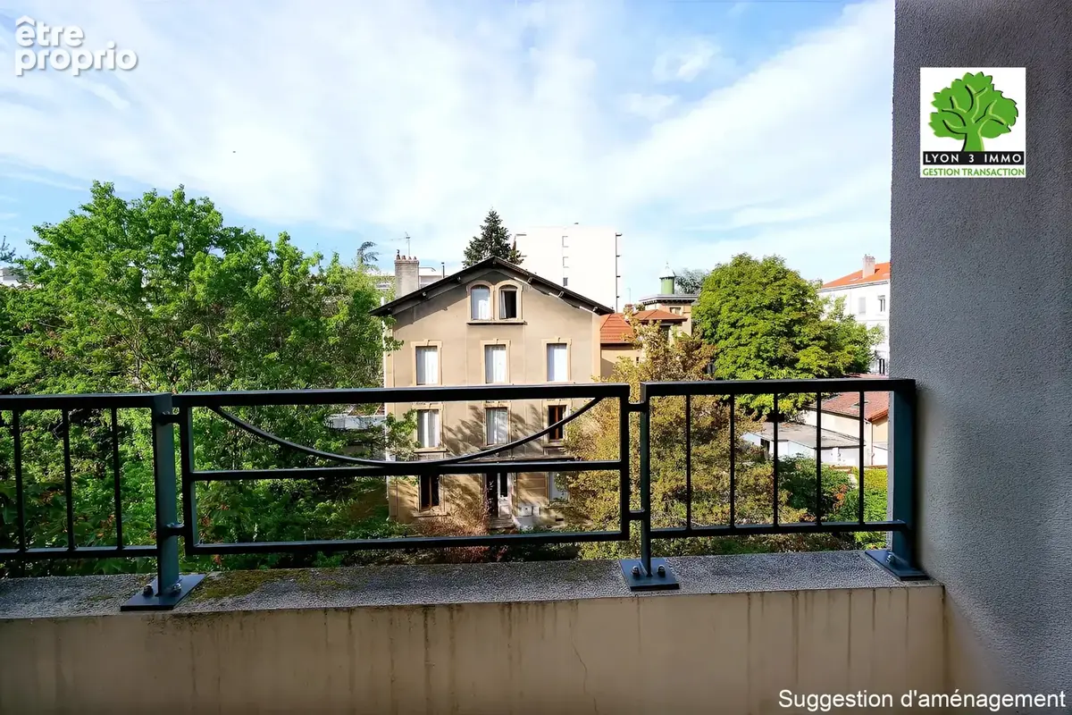 Lyon 3e   Monplaisir : Élégant appartement T5 de 110m2 avec balcons, garage et cave - photo 15