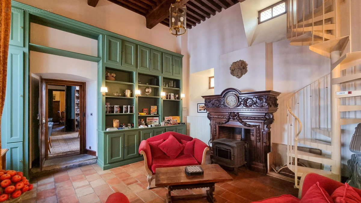 salon - Maison à MIREPOIX