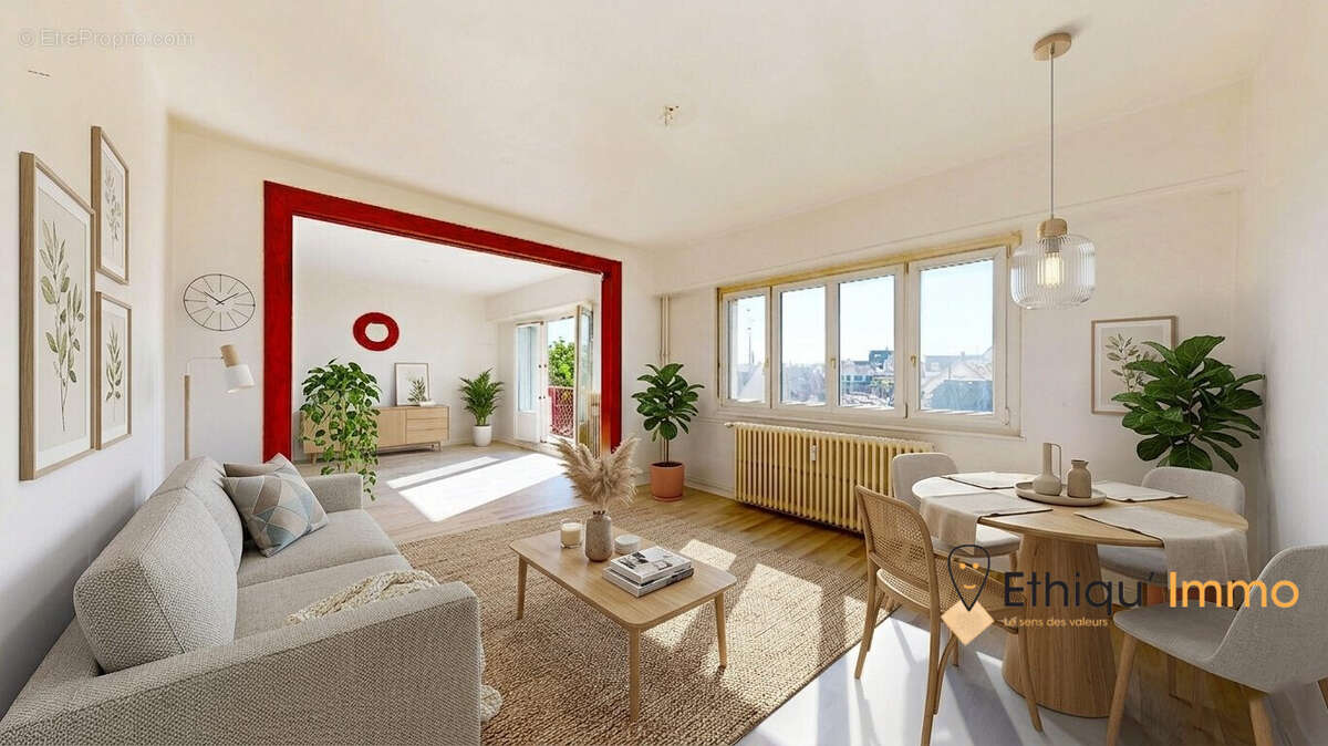 Appartement 91 m² à Strasbourg  - photo 4