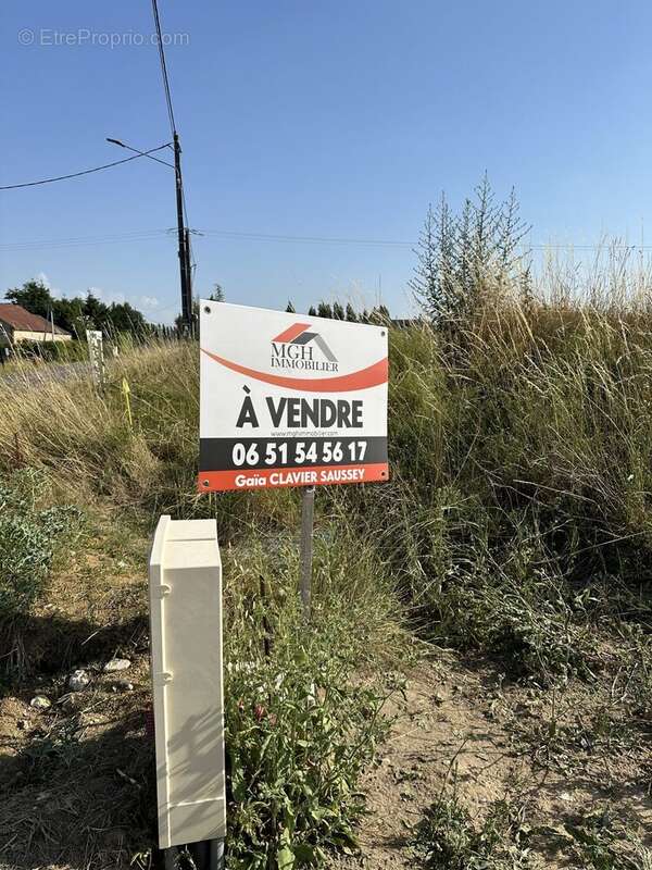 Terrain à LA COUR-MARIGNY