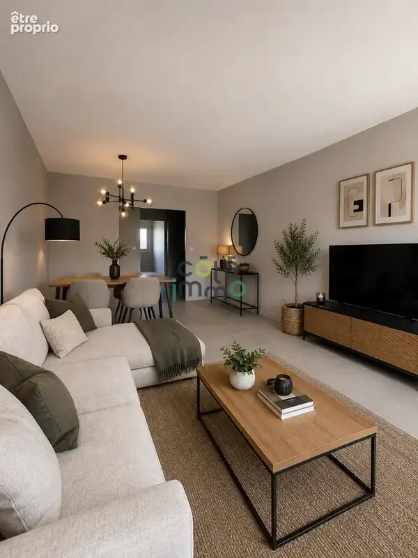 A vendre thonon centre ville appartement t3 entierement renove avec vue sur le lac - photo 4