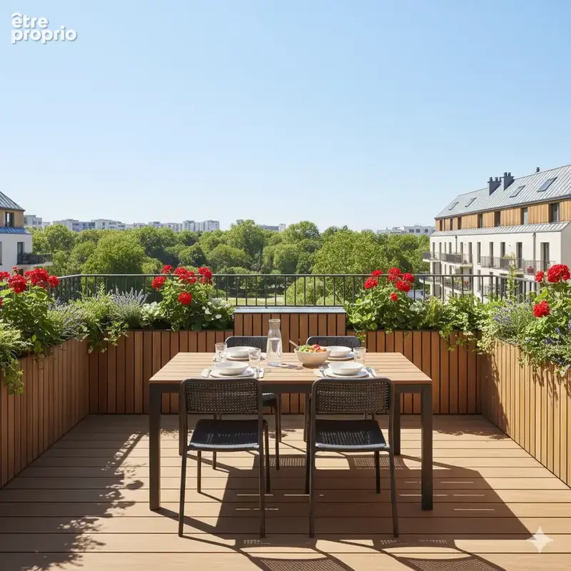 Appartement 3 pièces de 57 m2 avec terrasse et rooftop privatif - photo 6