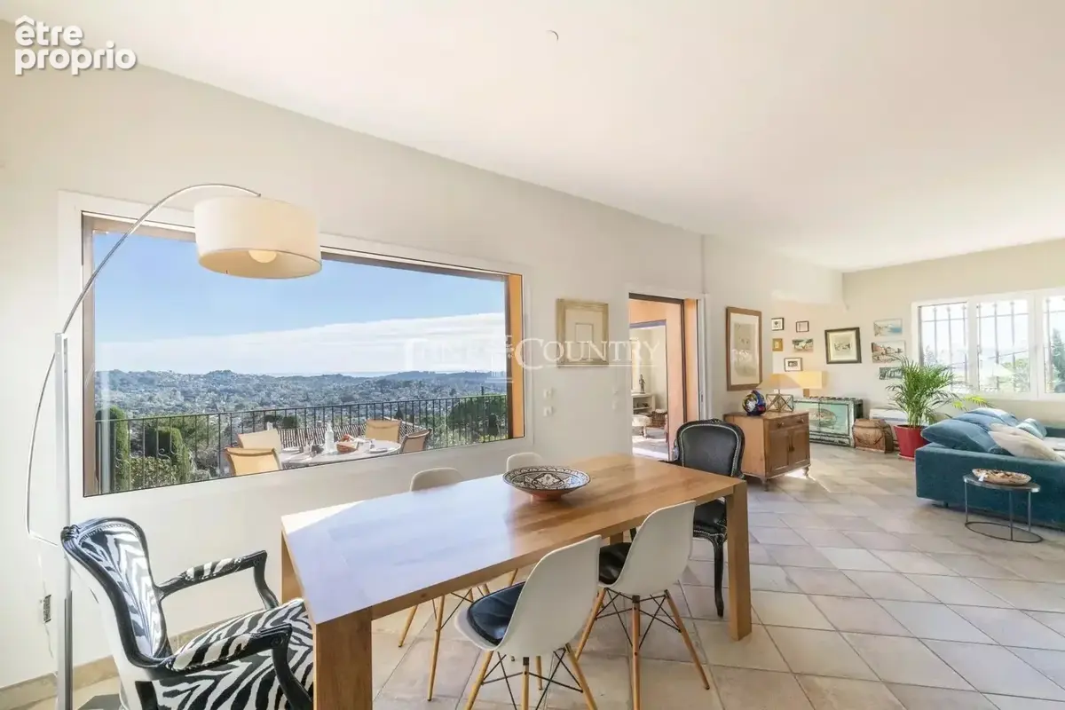 Vente villa vue Saint Paul de Vence et panoramique, avec projet 4 chambres - photo 3