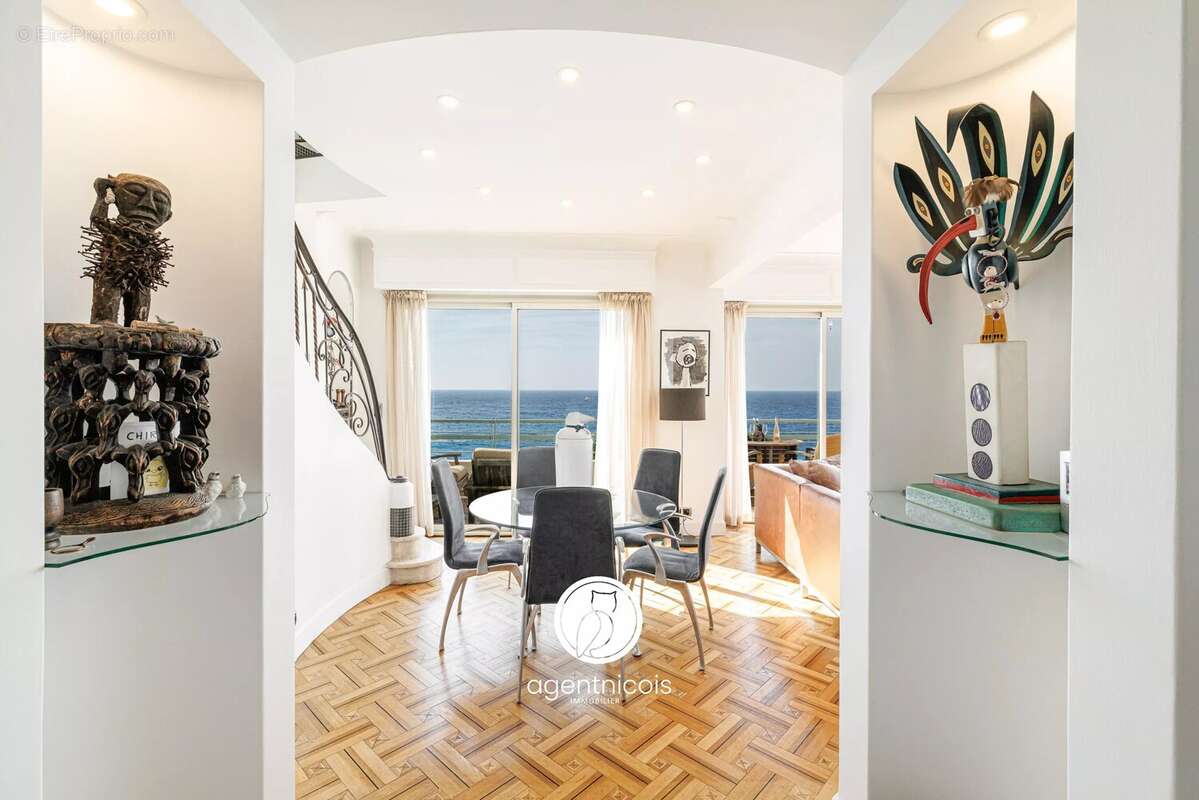 Nice // promenade des anglais : penthouse / dernier étage / vue mer panoramique / toit-terrasse / garage - photo 10