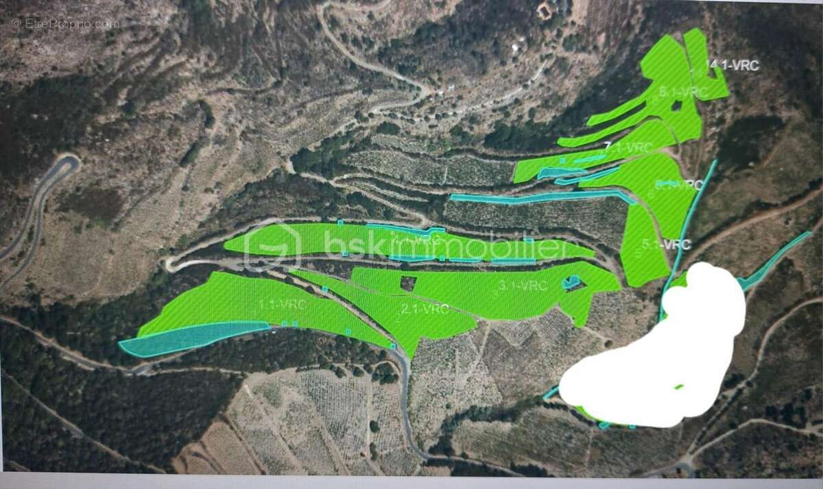 Terrain à BANYULS-SUR-MER