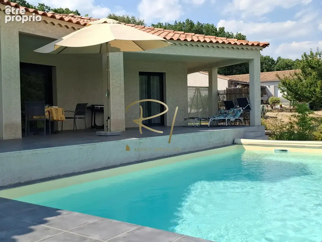 Villa contemporaine de plain-pied avec piscine   Proche Barjac - photo 10