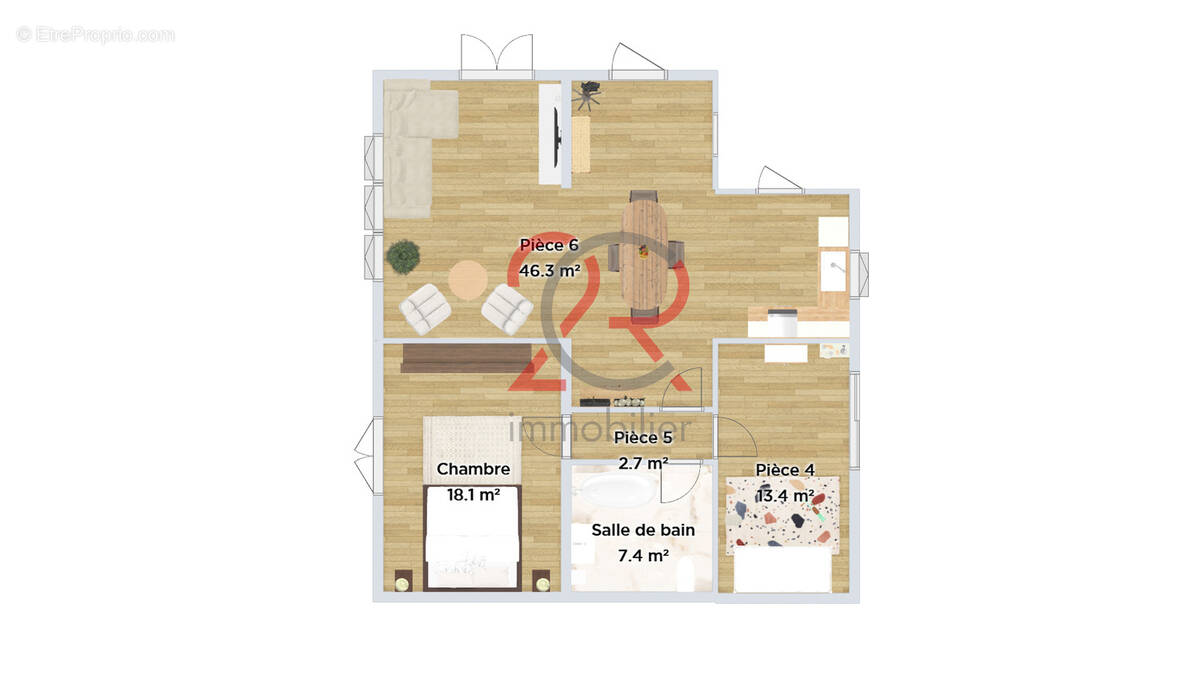 Appartement à MARTILLAC
