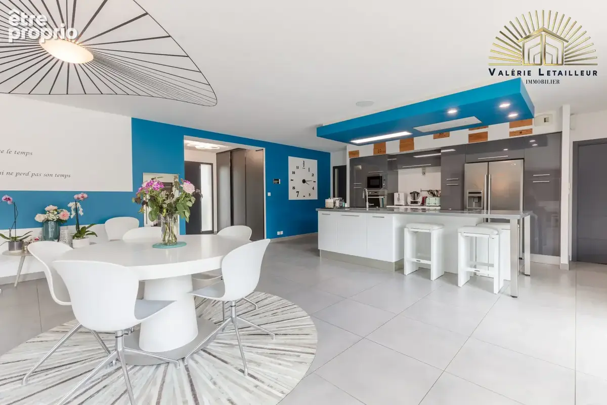 Magnifique contemporaine 206 m2 4 chambres plus bureau sur un jardin de 2285m2 - photo 6
