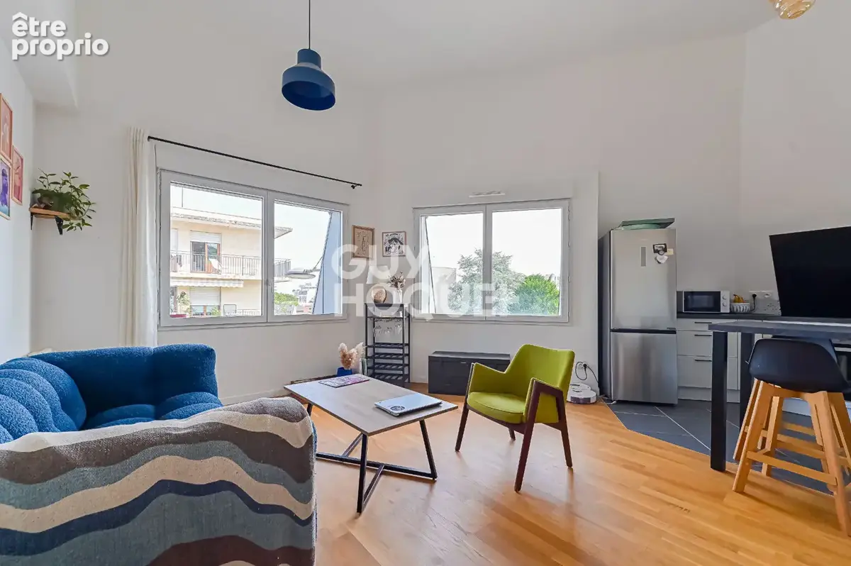 Appartement Pantin 3 pièce(s) 57 m2 - photo 2