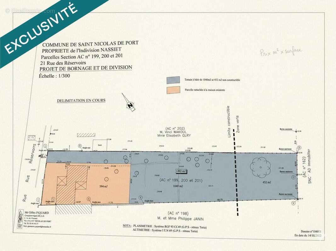 Photo 1 - Terrain à SAINT-NICOLAS-DE-PORT