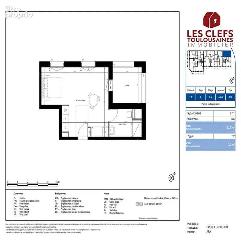 Magnifique appartement Toulouse 1 pièce de 33 m² nouveau "Quartier Matabiau" - photo 5
