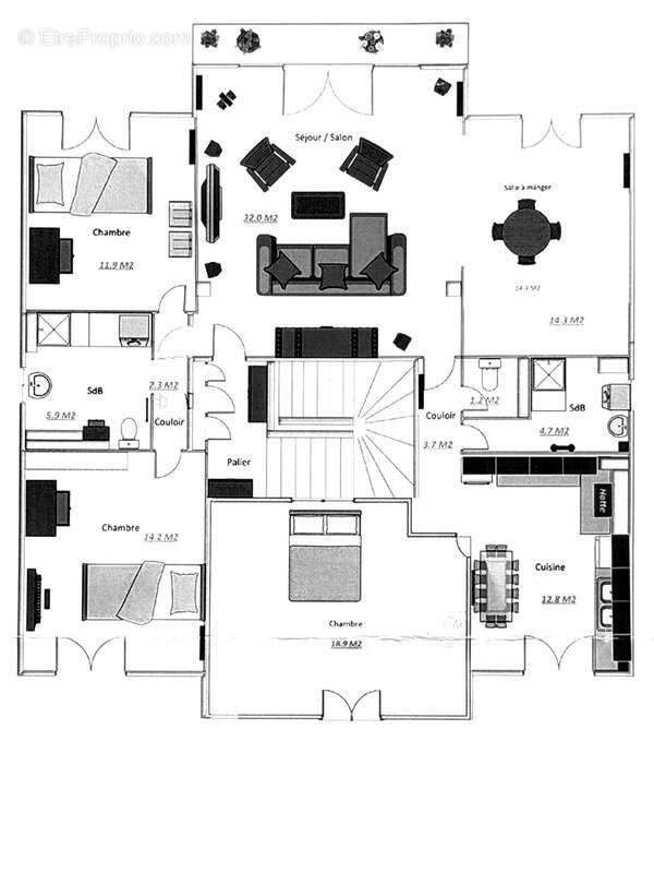 Appartement à COLOMBES