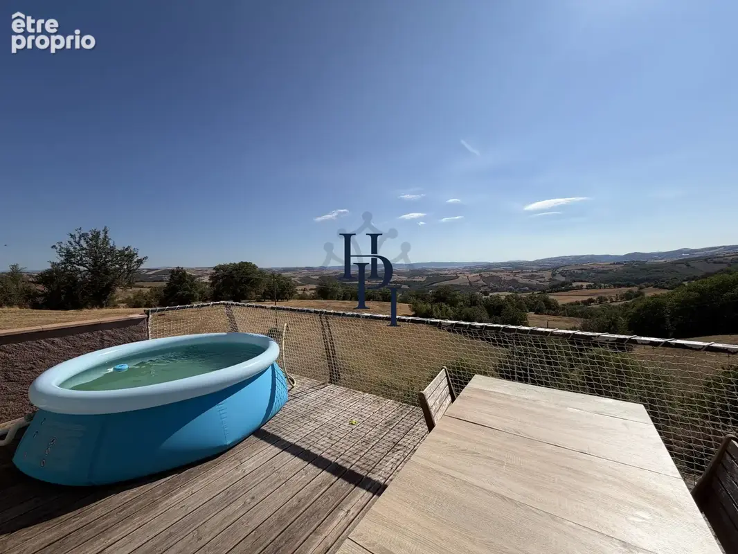 Vente maison avec terrain Combret avec vue panoramique - photo 2