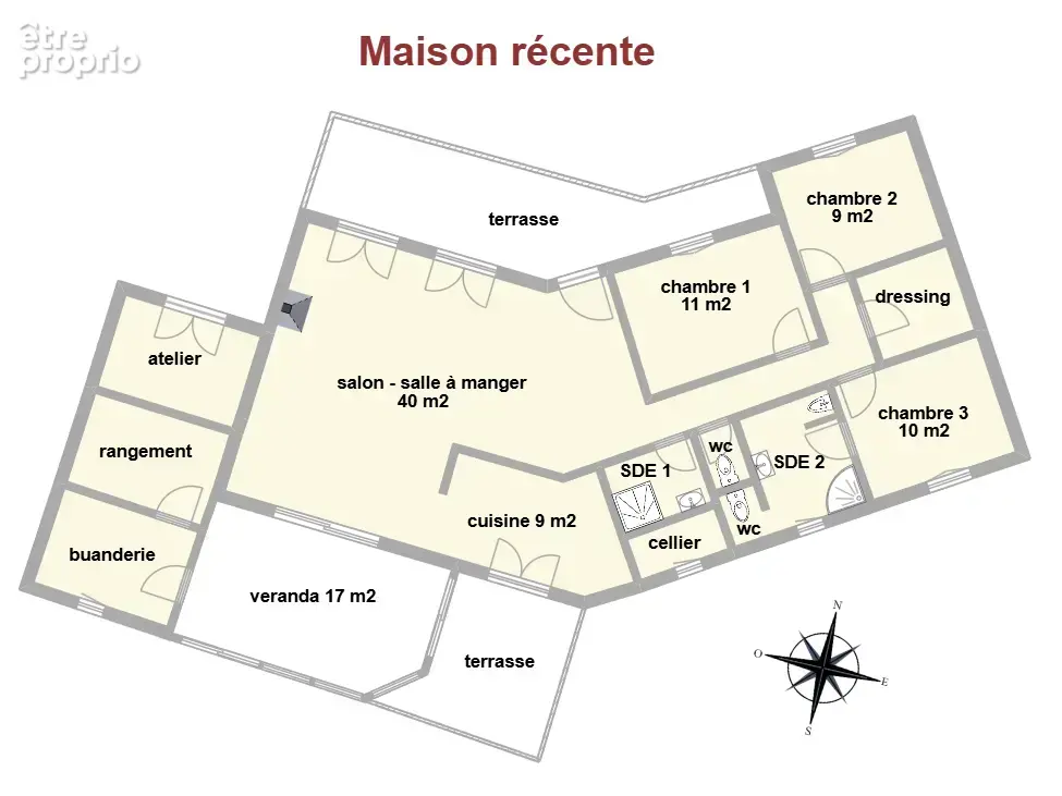 Maison 4 pièces 118 m² à vendre à Arrouede (32140) - photo 4