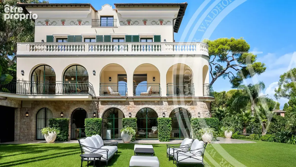 Saint jean Cap ferrat - Propriété Belle Époque au charme d'un palais Italien - photo 3