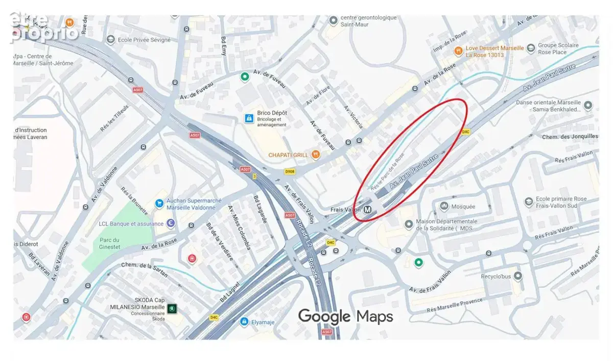 Marseille (13013) - LA ROSE - Exclusivité -  Place de parking privative - photo 4