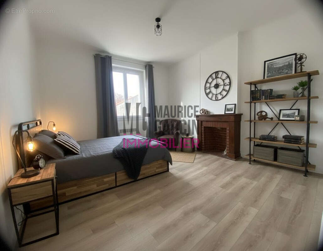Chambre 2 stylisée - Appartement à AVIGNON