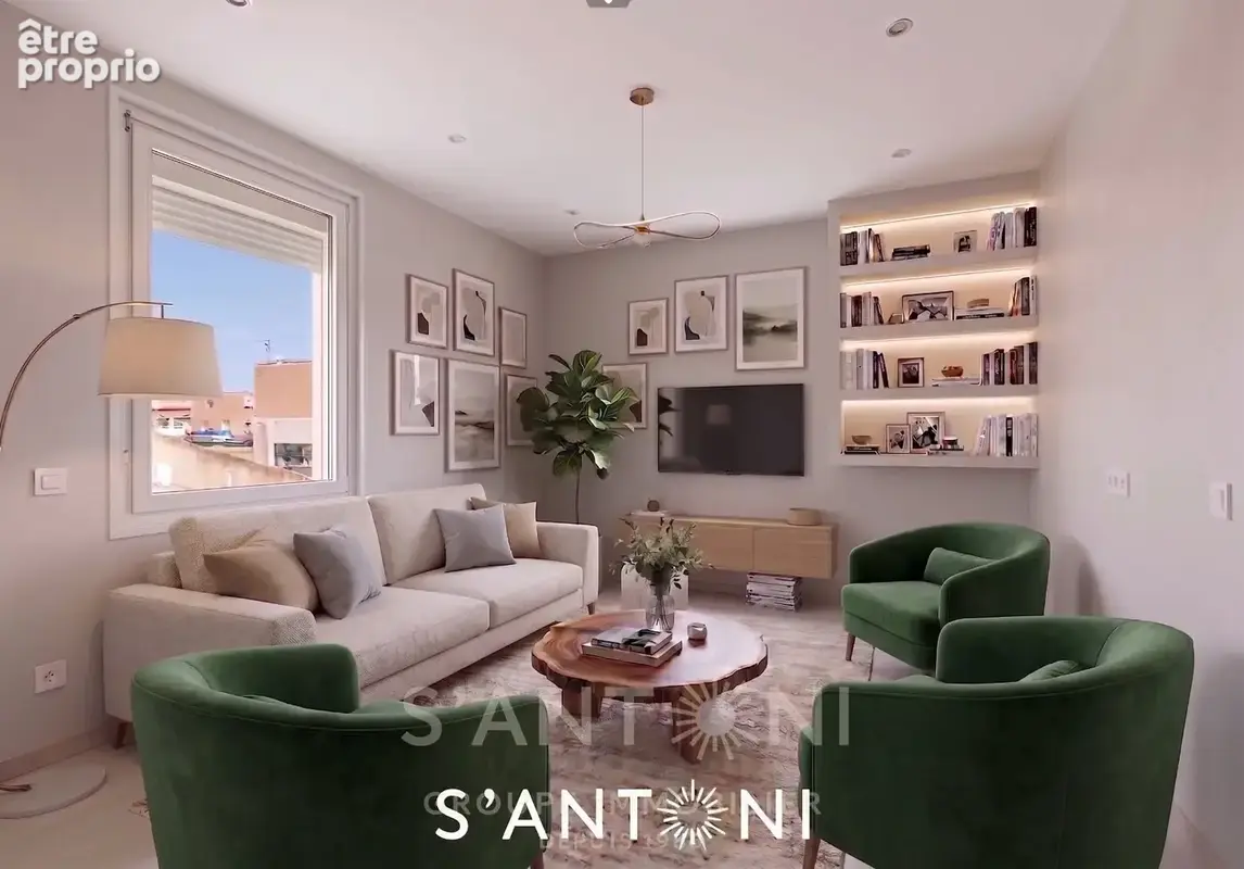 Appartement T3 de 66m² atypique et rénové en centre ville de Sète - photo 4