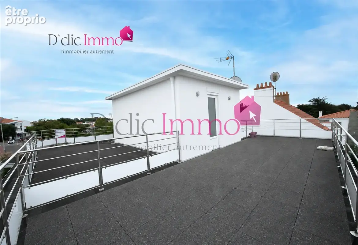 Saint-gilles-croix-de-vie   quartier de la grande plage   appartement atypique avec rooftop panoramique - photo 13