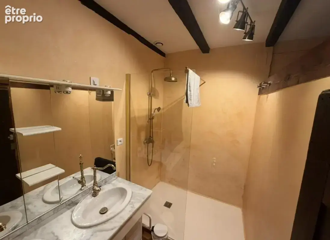 Maison de caractère mitoyenne avec beaux volumes, sauna, terrasse et jardin – Pexonne (54) - photo 9