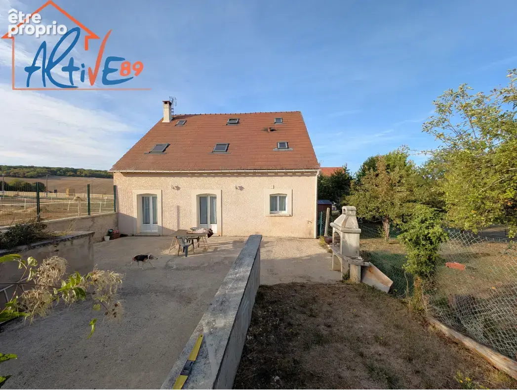 Villiers-Sur-Tholon pavillon de 225m2 habitable sur jardin de 1300m2 construit en 2007 avec 6 chambres. - photo 2