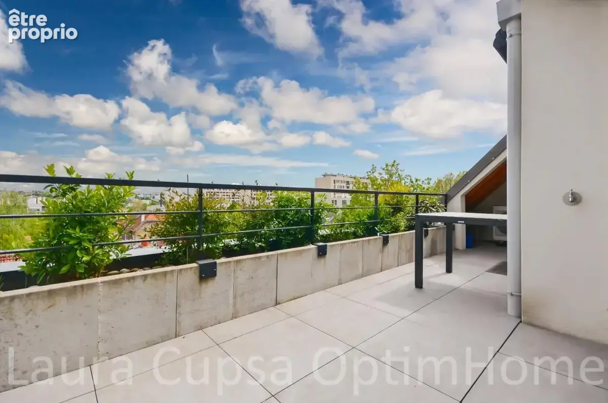 Antony limite bourg-la-reine - 4 min rer parc de sceaux - immeuble 2022 - 4 pieces - 94,51 m² carrez - dernier etage - ascenseur - photo 4