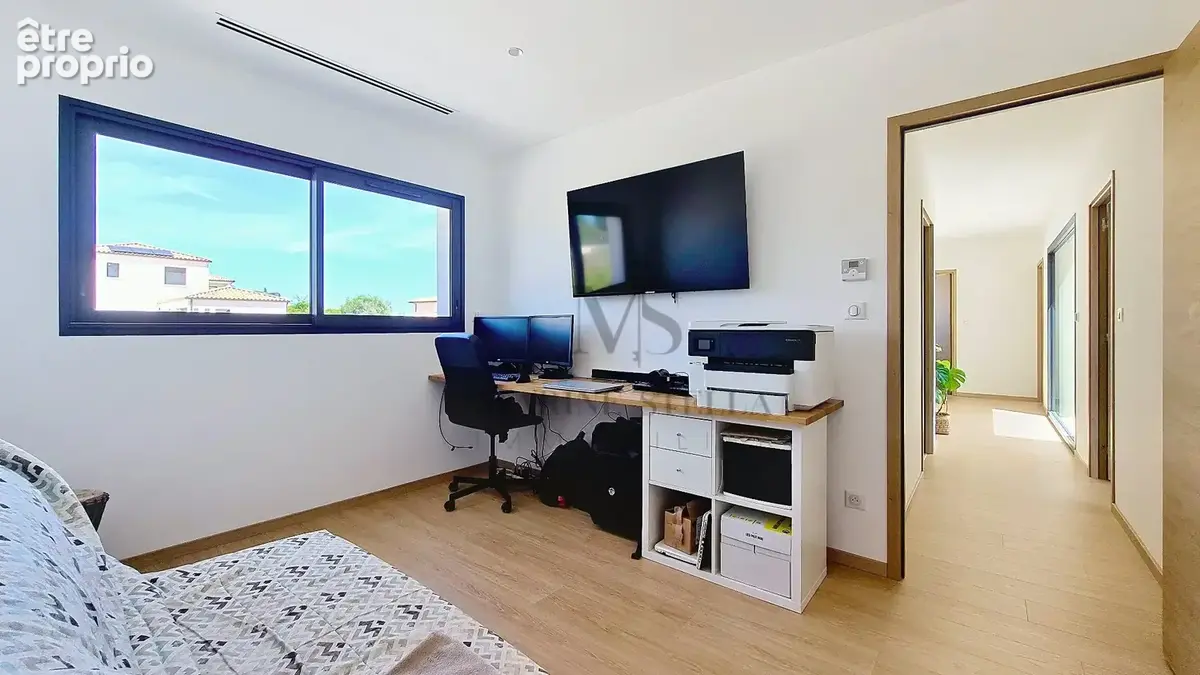 Maison contemporaine neuve 190 m²  Piscine à débordement  5 chambres  Cazouls-lès-Béziers - photo 22