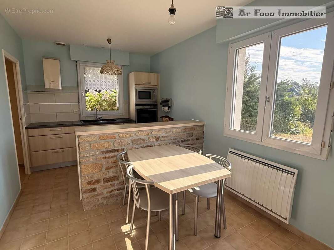 Proche Le Faou belle néobretonne avec vue mer - photo 5