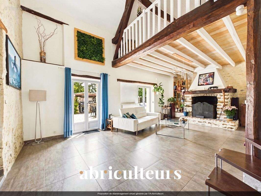 Maison de charme bucolique rénovée de 250m² à Vert le Grand (91810) - photo 6