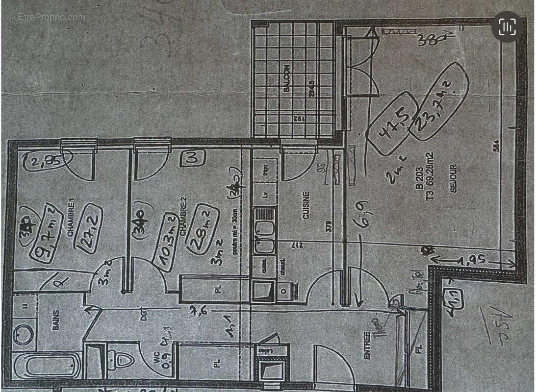 Appartement à LYON-9E