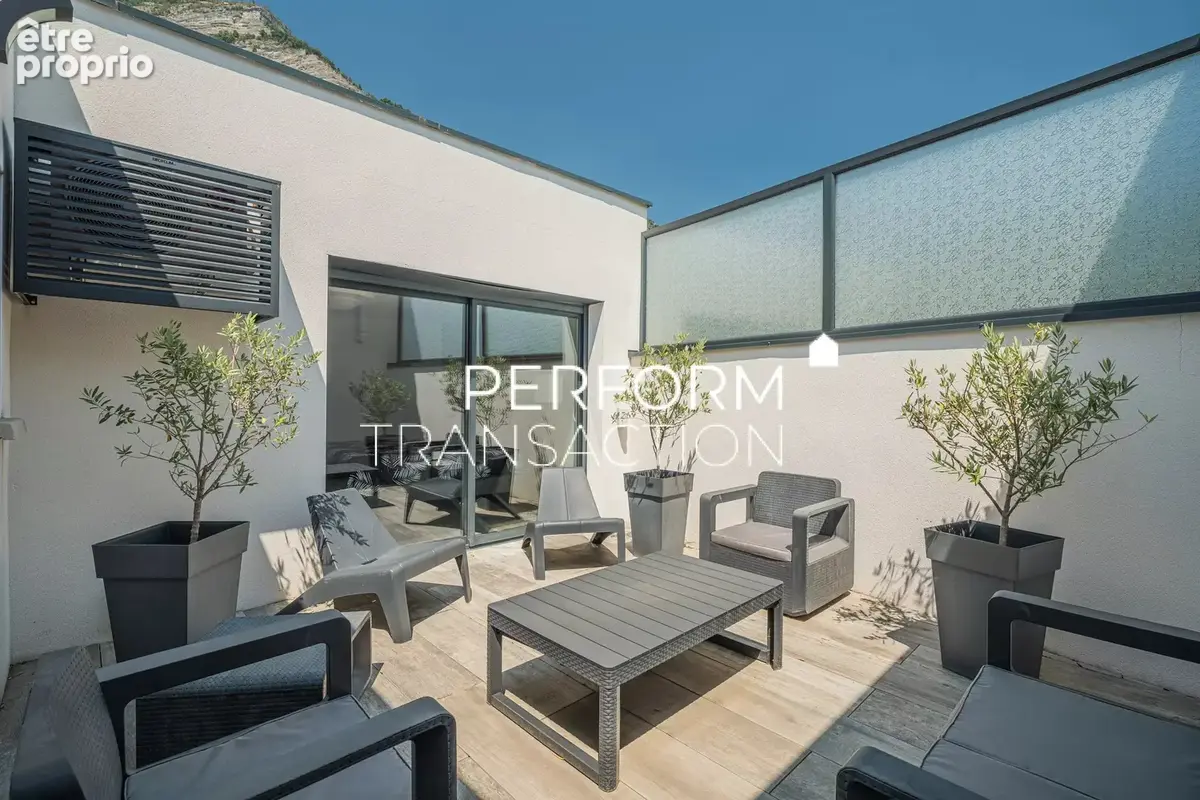 Lumbin - Maison contemporaine de plain-pied avec rooftop et vue Belledonne - photo 6