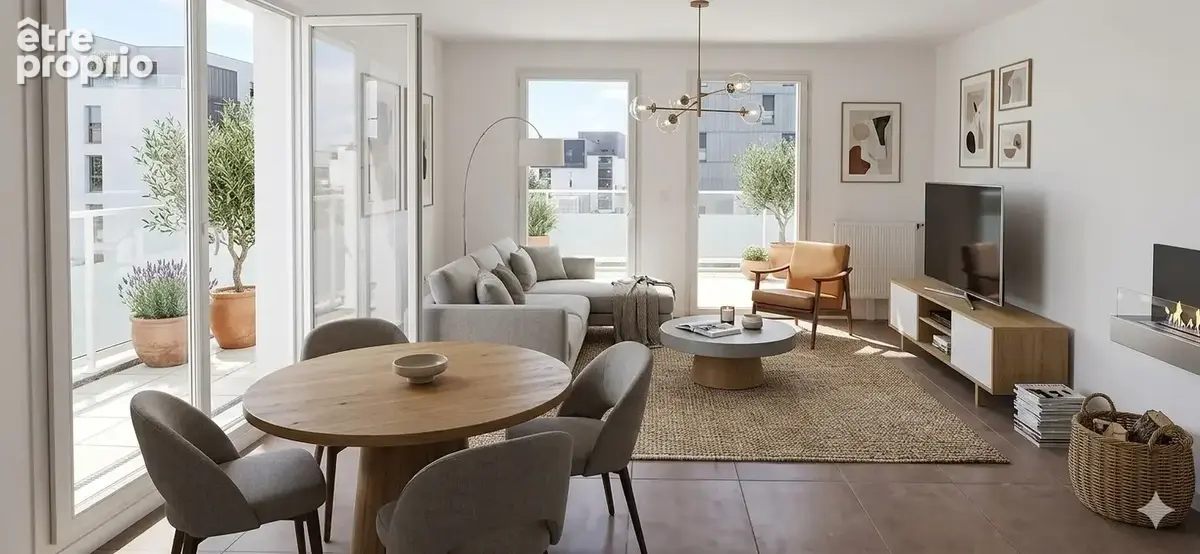 BORDEAUX LAC - Appartement T4 de 84m² avec terrasse 18m² - Ascenseur, 2 places de parking - photo 2