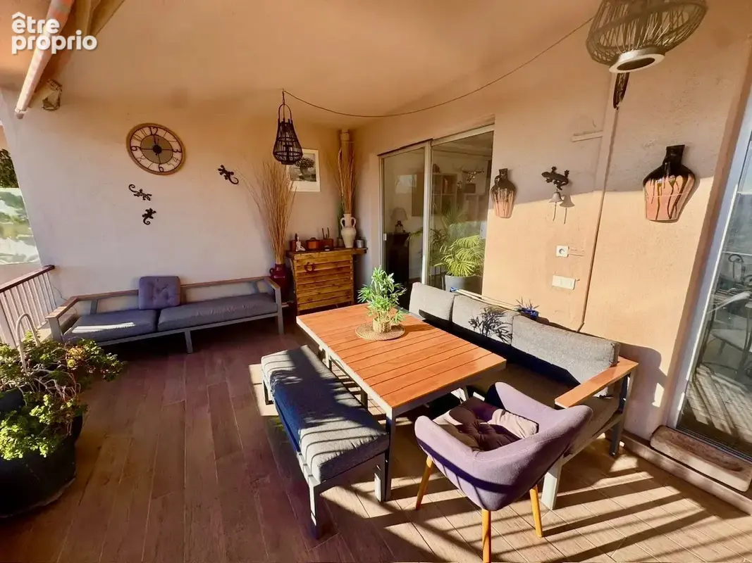 A vendre 3p nice cyrnos 82m2 terrasse 18m2 - photo 7