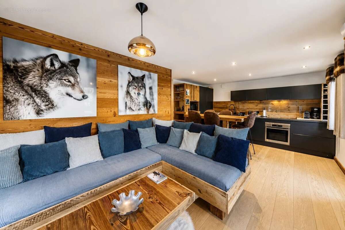 Demi-Quartier – Superbe T4 à deux pas de Megève et des pistes de la Princesse - photo 3