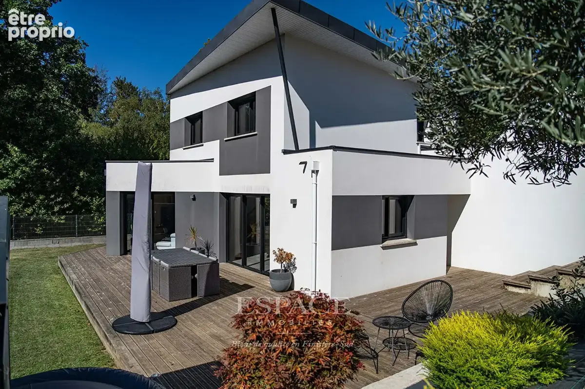 La Forêt Fouesnant - Maison contemporaine aux lignes élégantes, entre bourg et littoral - photo 16