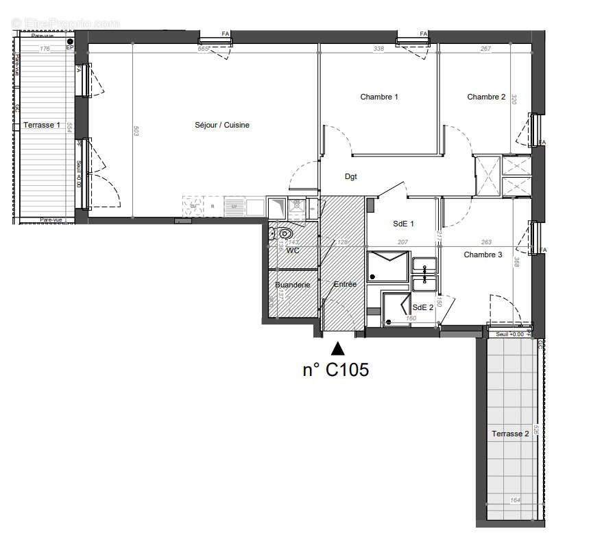 Appartement à NANTES