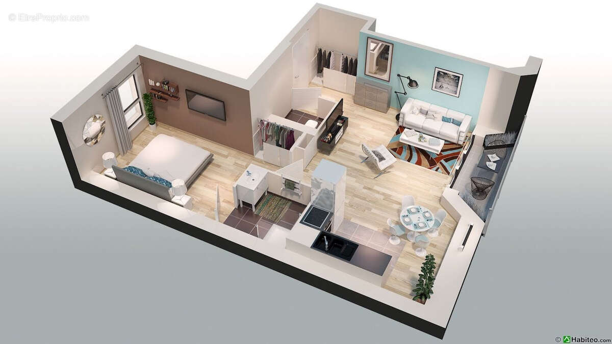 Appartement à AIX-LES-BAINS