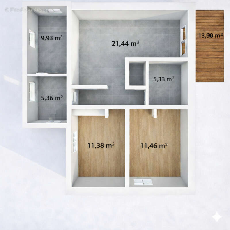 Appartement à GREASQUE