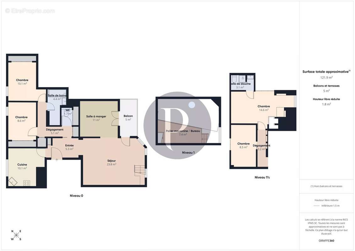Appartement à VERRIERES-LE-BUISSON