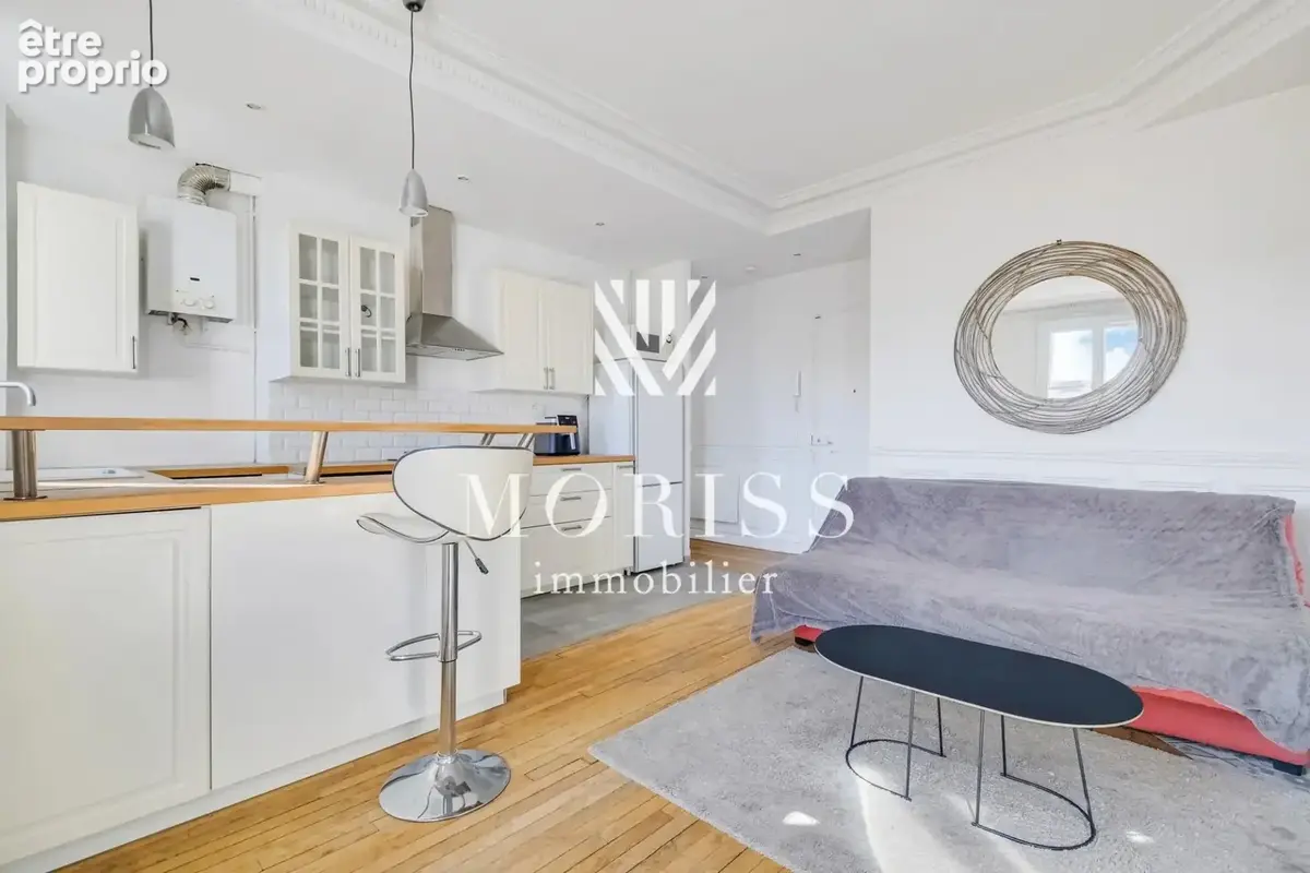 Levallois-perret -  square baudin - appartement 2 pieces 36m2 - photo 7