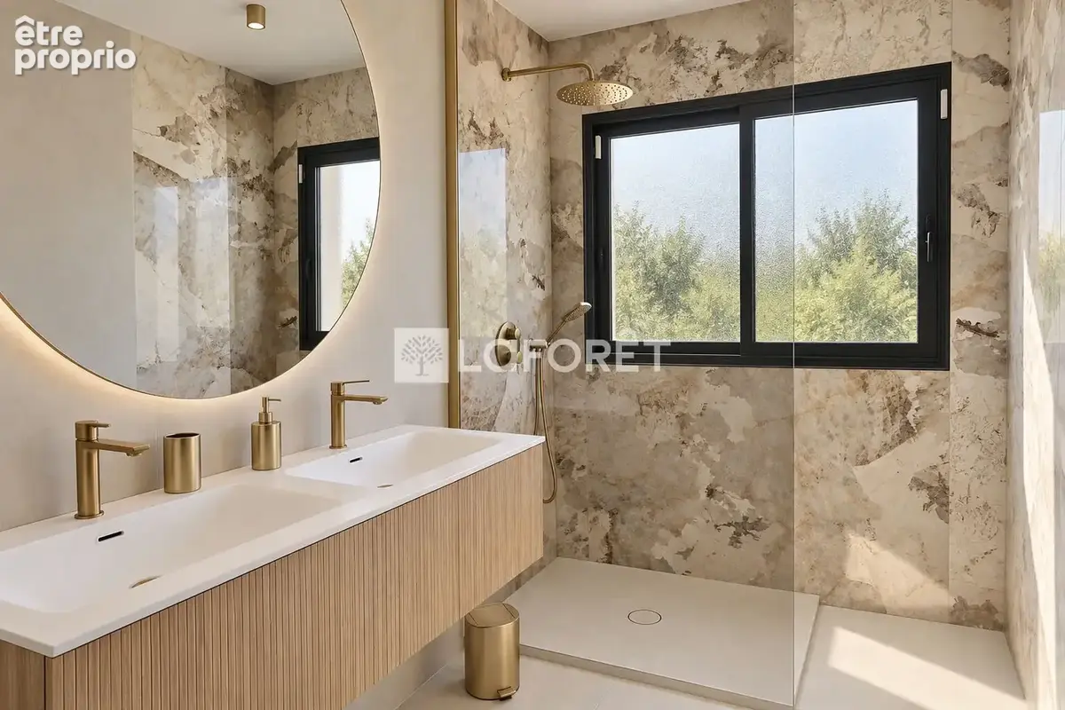 Villa contemporaine 2025  - terrain 1 200m2 - piscine - photo 11